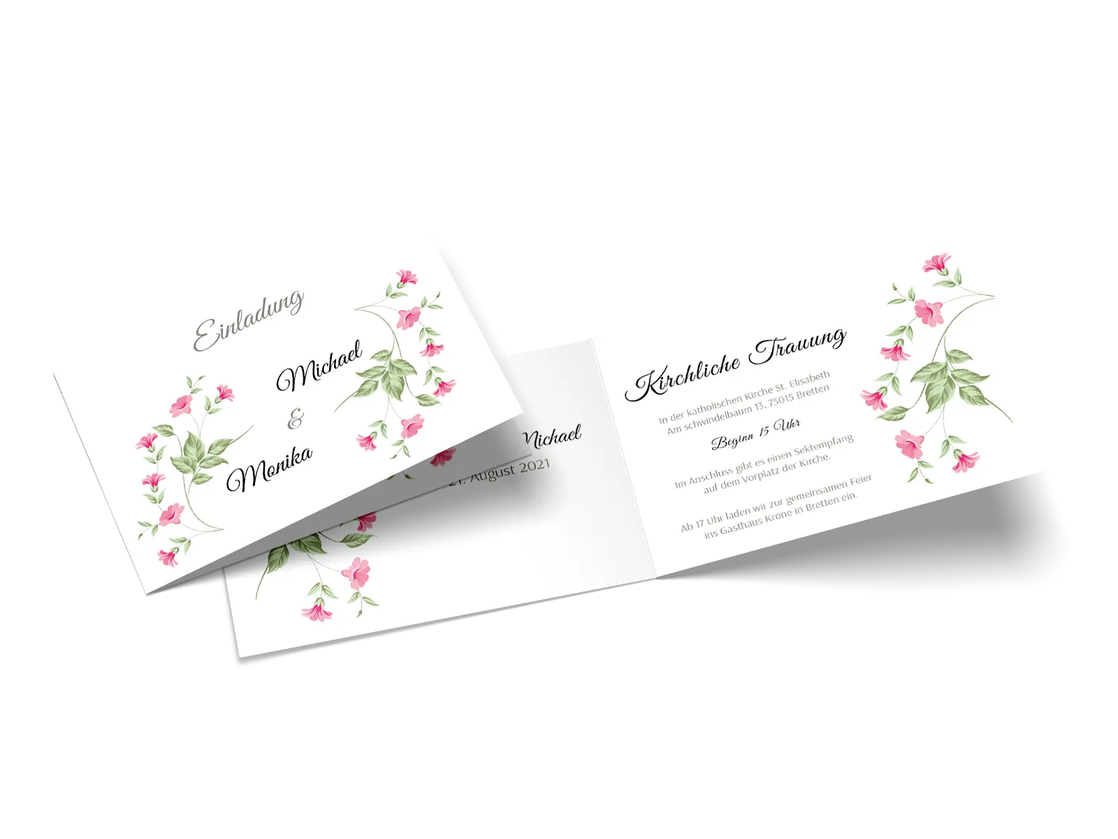 Hochzeitseinladung "Love Lilly"