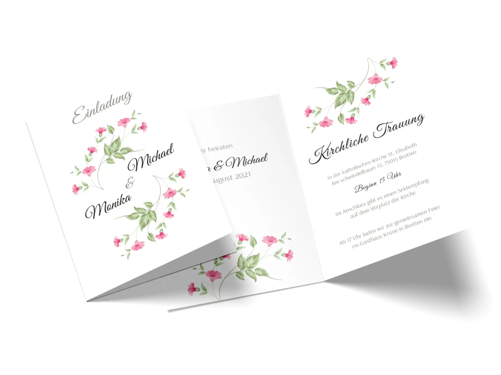 Hochzeitseinladung "Love Lilly"