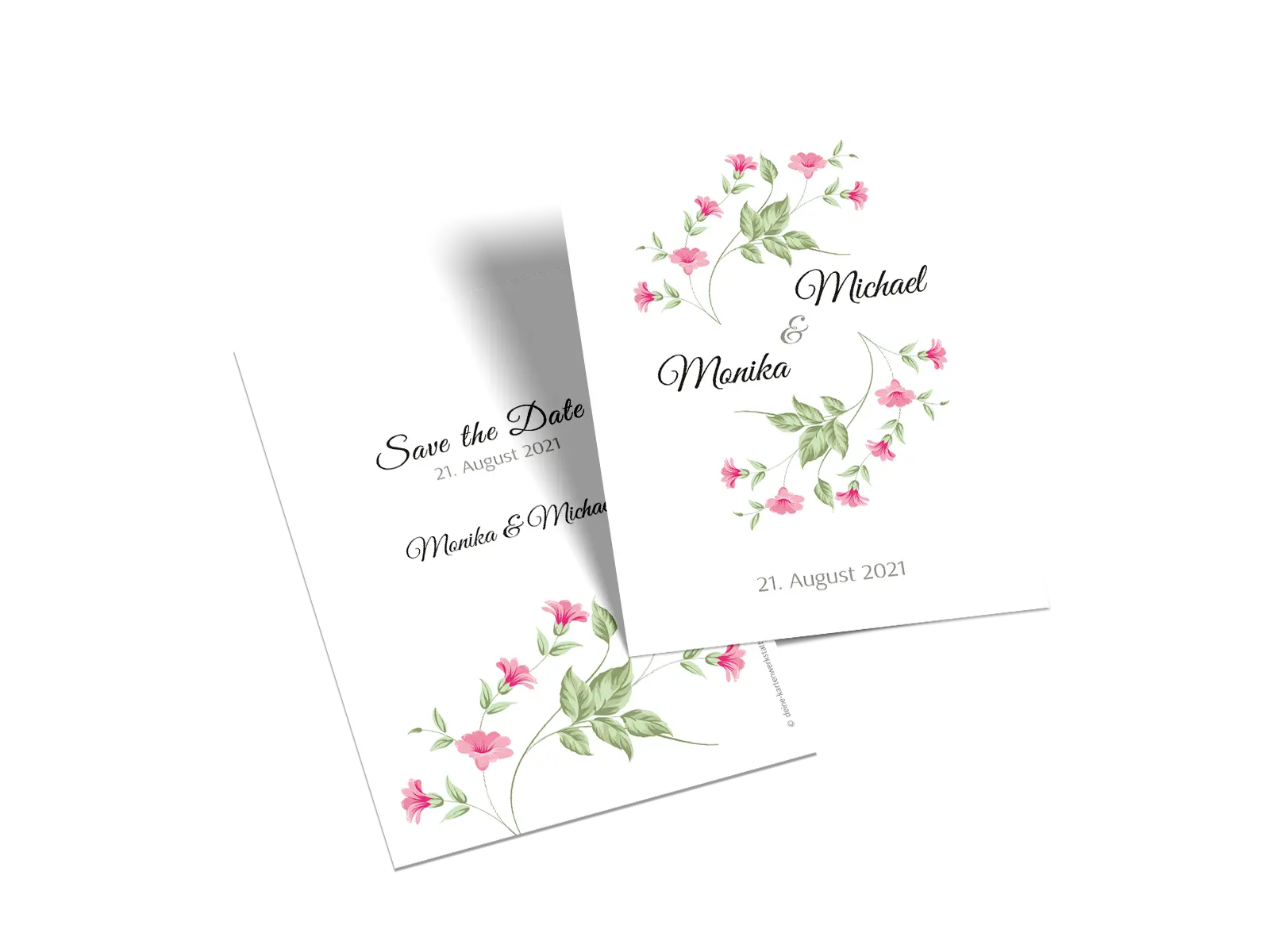 Save-the-Date-Karte "Love Lilly"