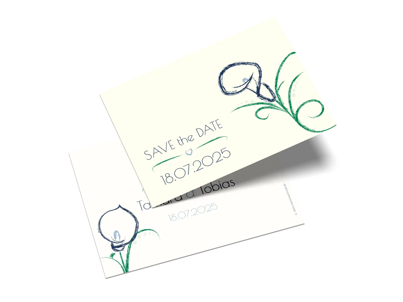 Save-the-Date-Karte "Blütenpracht"