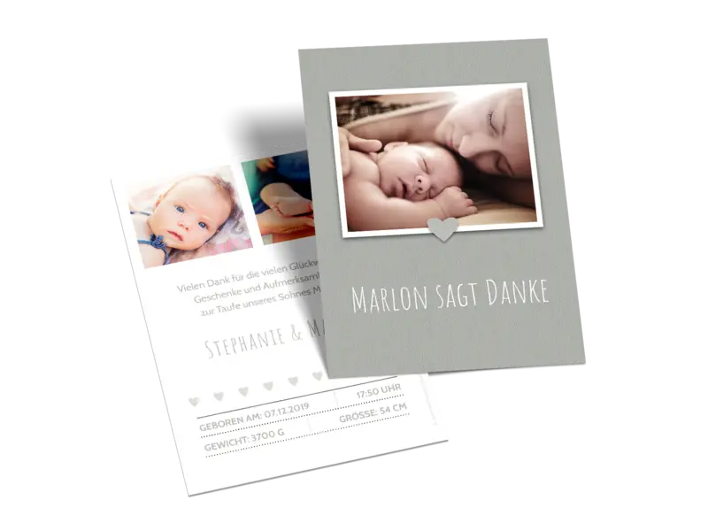 Mittlere Postkarte hoch