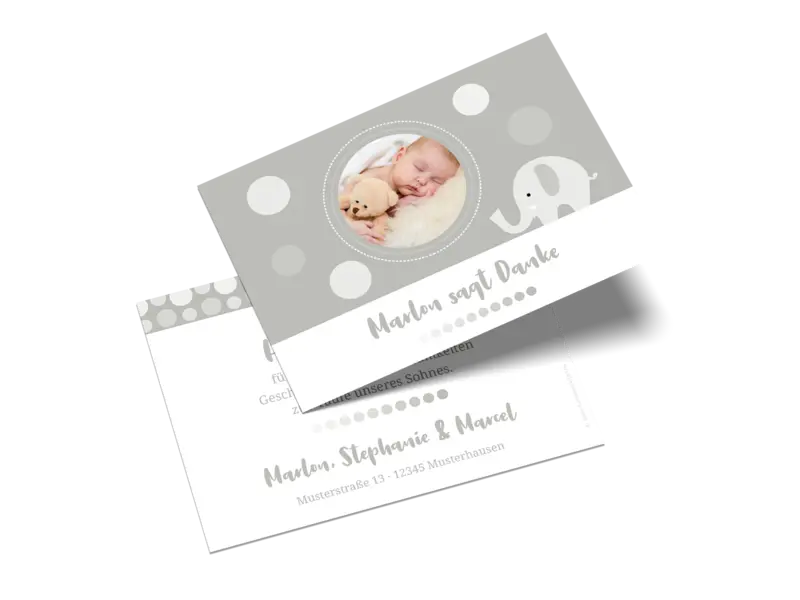 Kleine Postkarte quer
