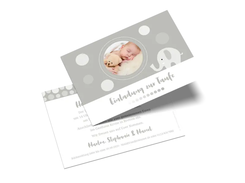 Kleine Postkarte quer