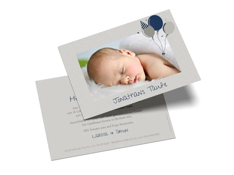 Mittlere Postkarte quer