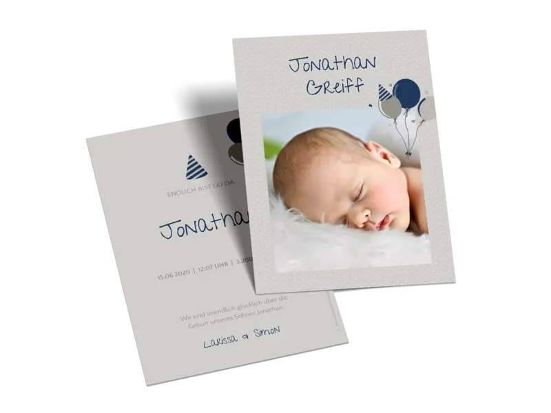 Mittlere Postkarte hoch