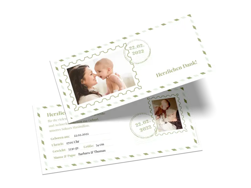 Breite Postkarte quer