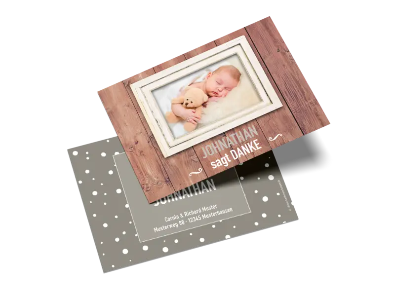 Kleine Postkarte quer