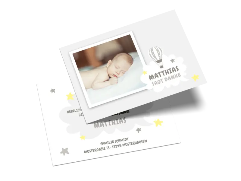 Mittlere Postkarte quer