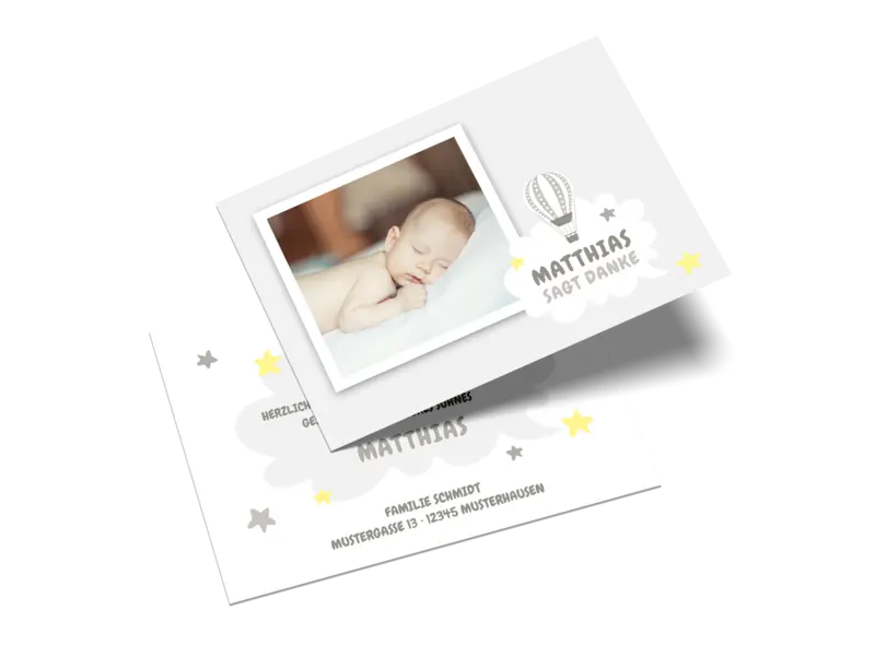 Kleine Postkarte quer