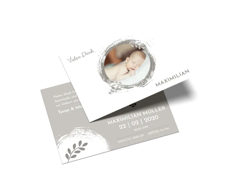 Kleine Postkarte quer