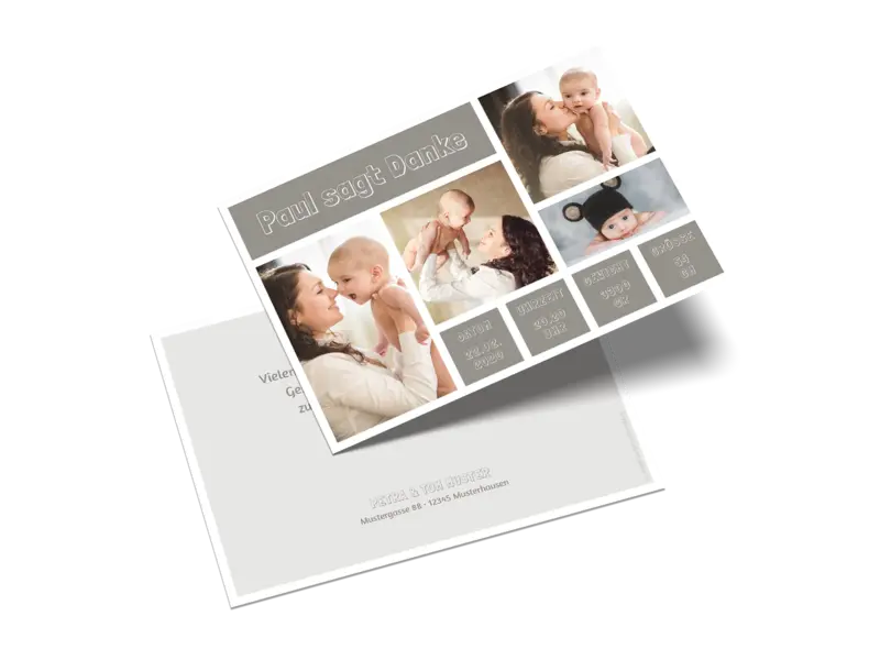 Kleine Postkarte quer