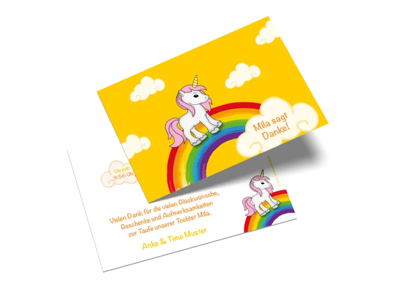 Kleine Postkarte quer