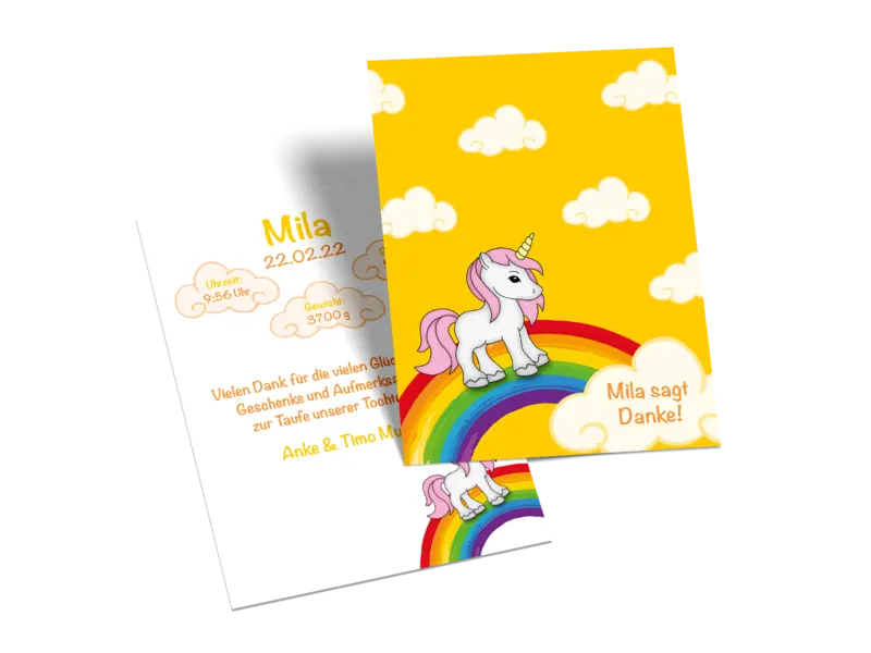 Mittlere Postkarte hoch