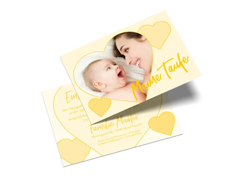 Kleine Postkarte quer