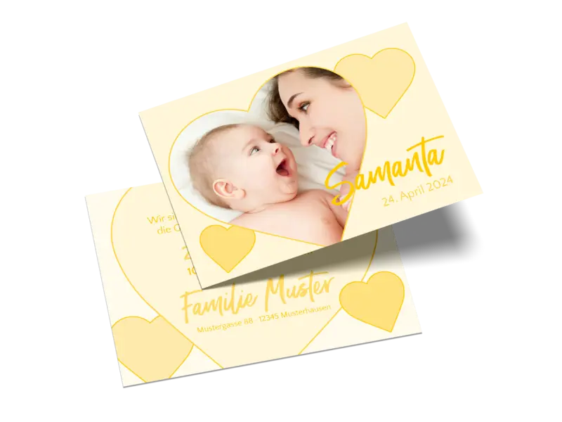 Mittlere Postkarte quer
