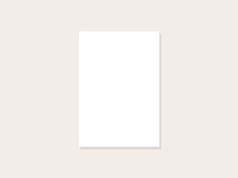 Mittlere Postkarte hoch