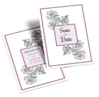 Save-the-Date-Karten drucken