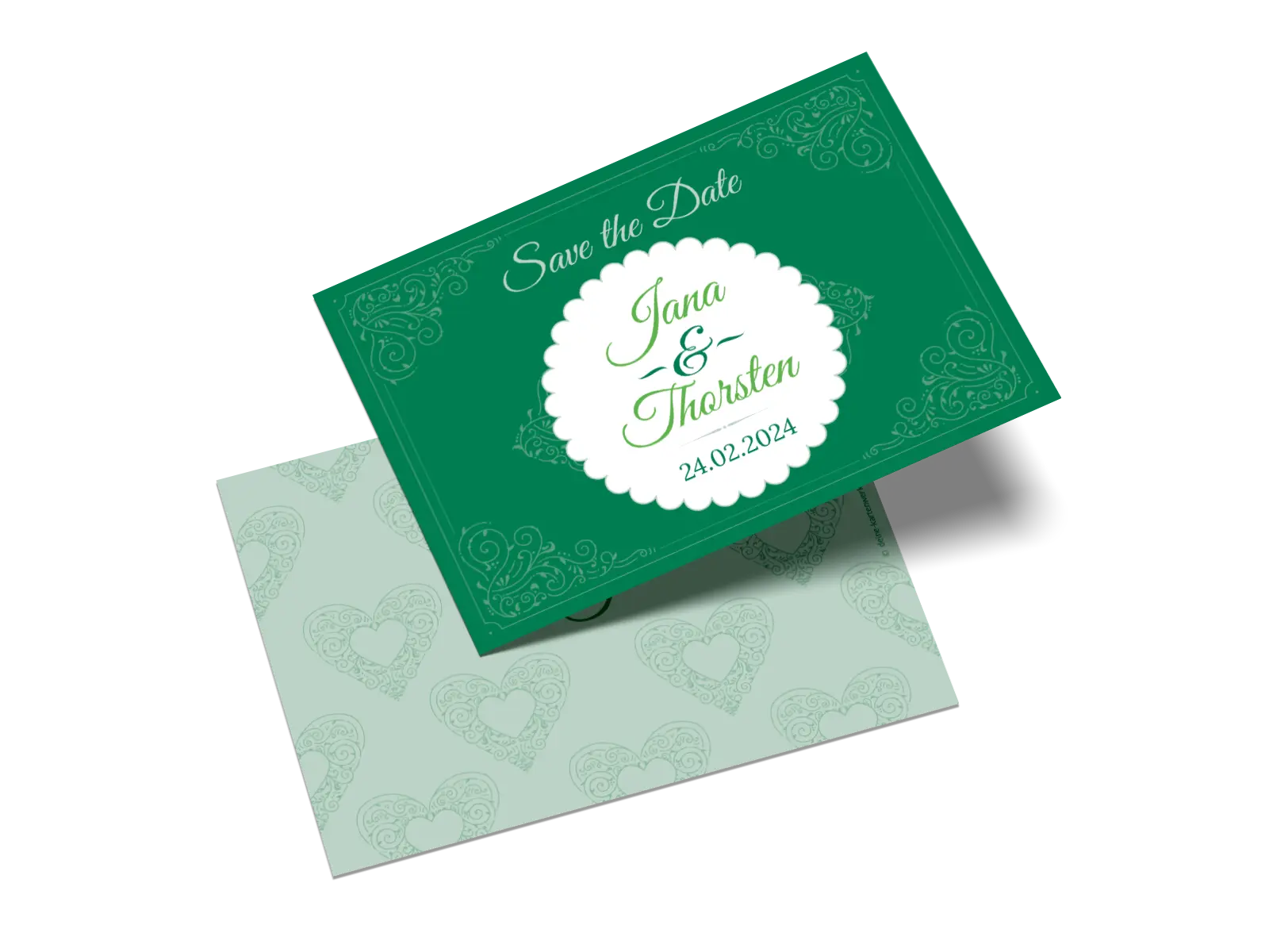Save-the-Date-Karte "Mandala"