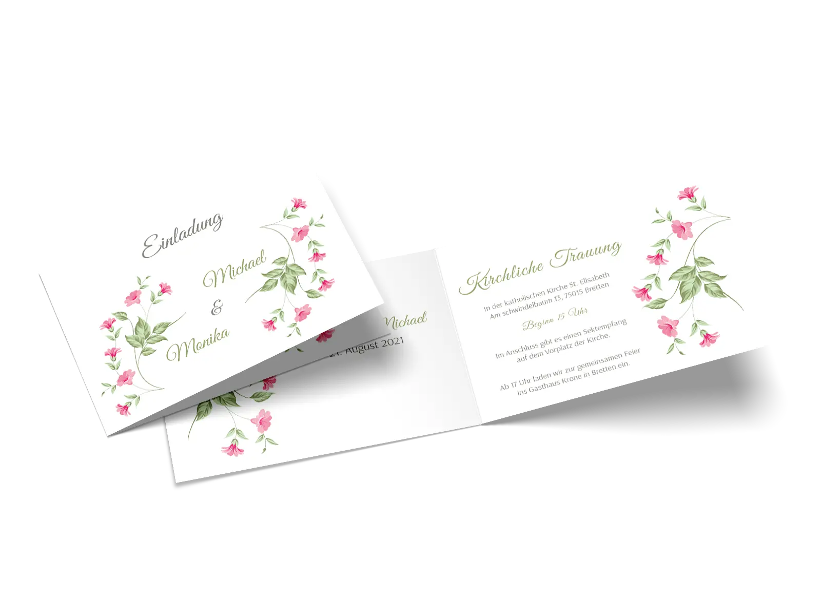 Hochzeitseinladung "Love Lilly"