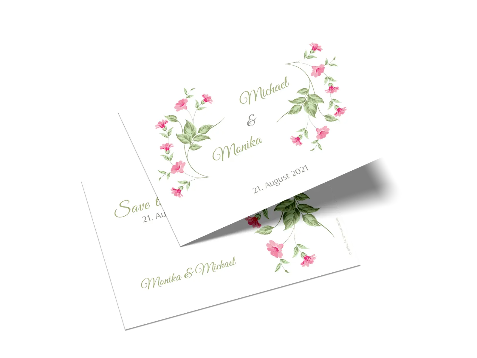 Save-the-Date-Karte "Love Lilly"