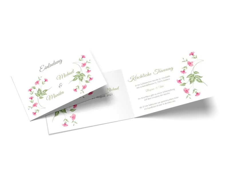 Hochzeitseinladung "Love Lilly"