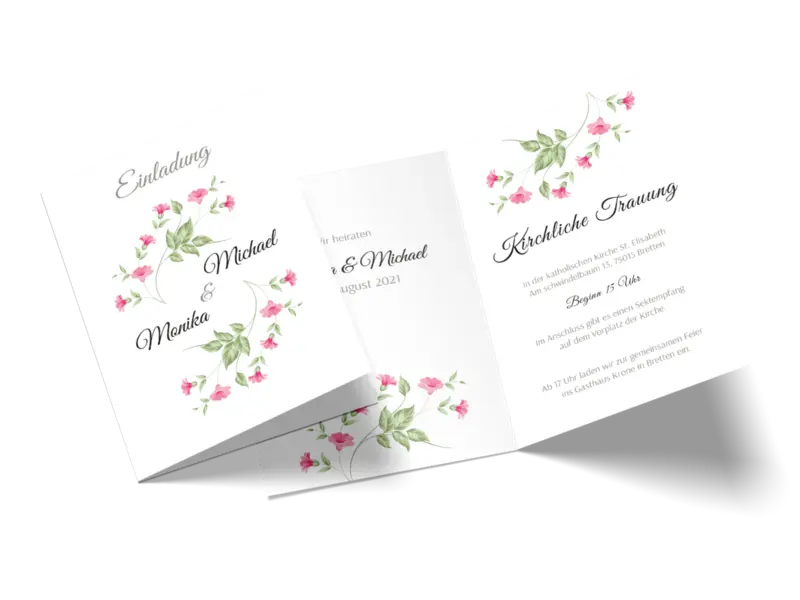 Hochzeitseinladung "Love Lilly"