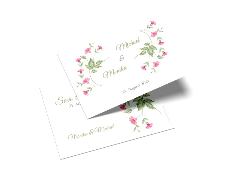 Save-the-Date-Karte "Love Lilly"