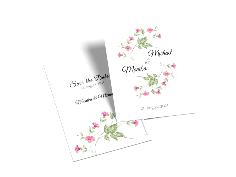 Save-the-Date-Karte "Love Lilly"