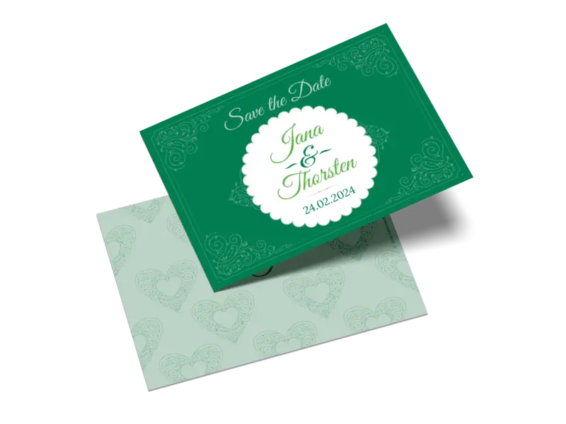 Save-the-Date-Karte "Mandala"