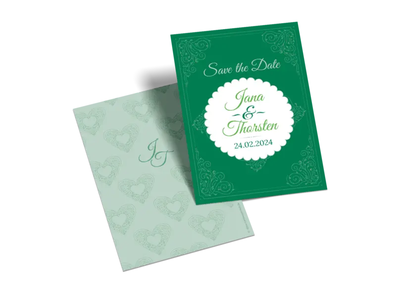 Save-the-Date-Karte "Mandala"
