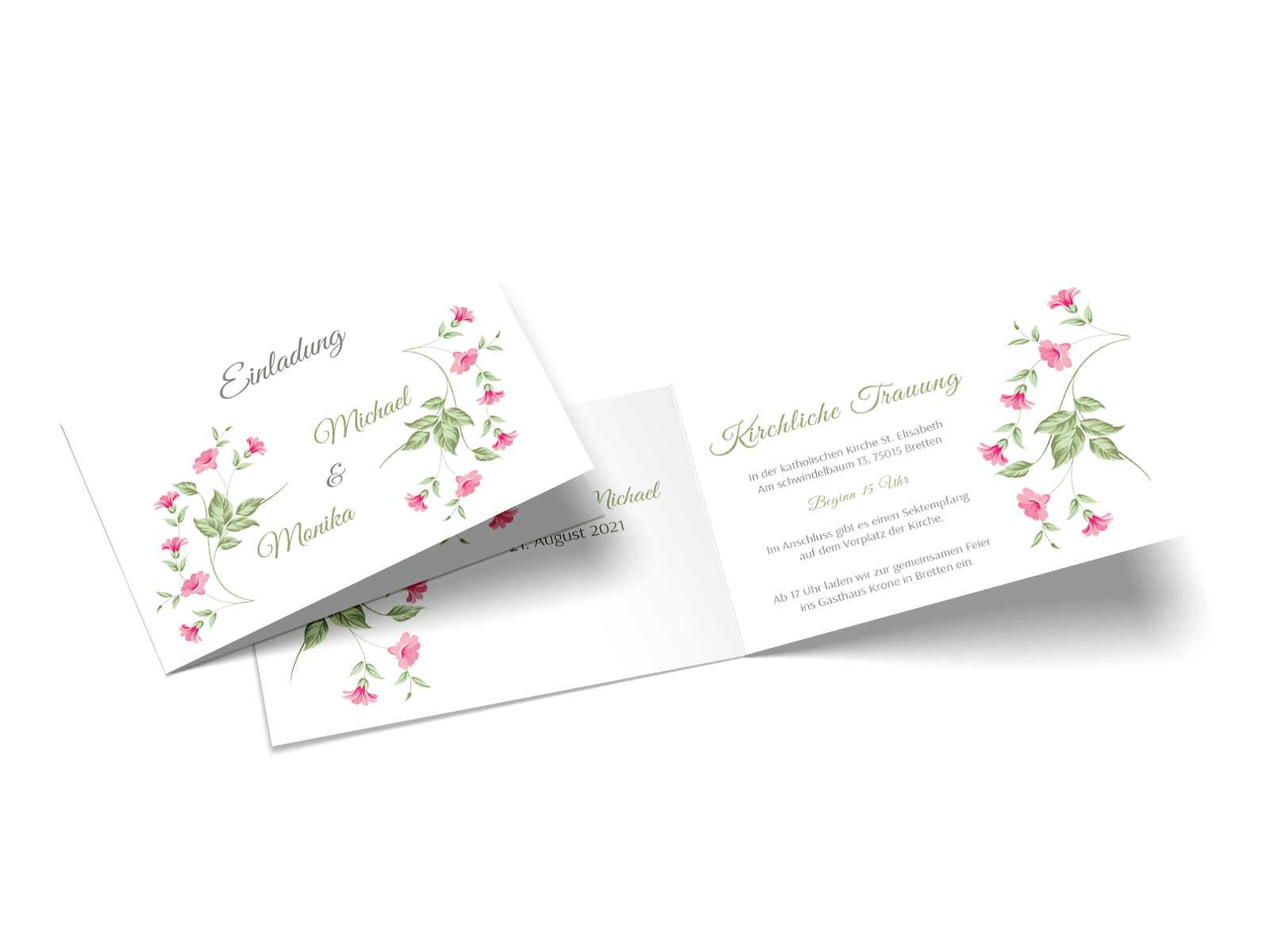 Hochzeitseinladung "Love Lilly"