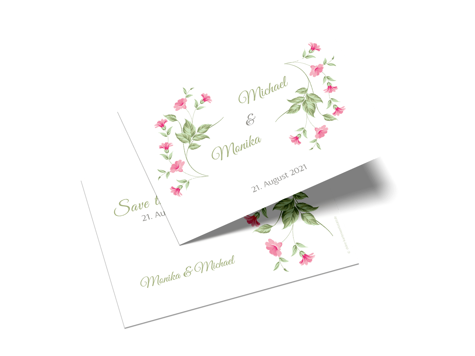 Save-the-Date-Karte "Love Lilly"